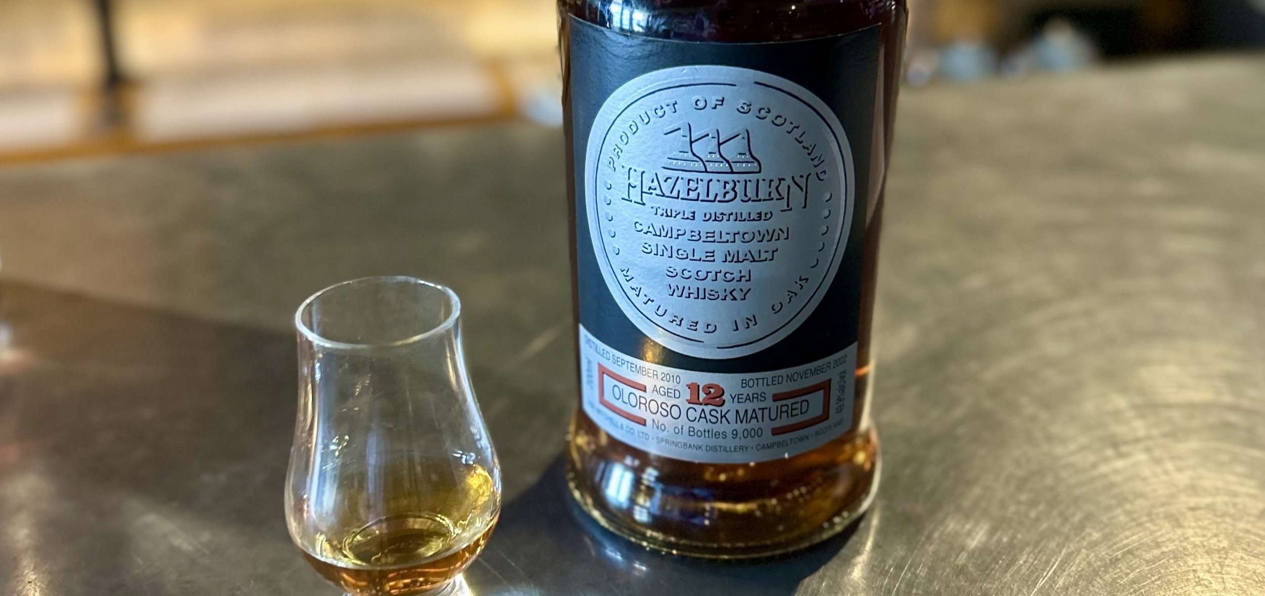 Review #601 - Hazelburn 12 Year Oloroso Cask Matured (2022) — Me
